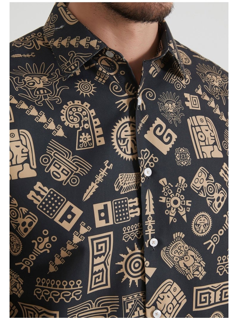 Camisa Kebello Negro Negro - Kiabi