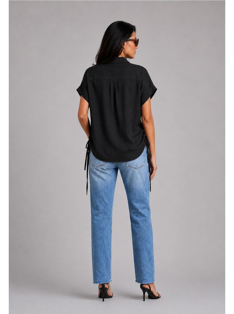 Camisa Kebello Negro Negro - Kiabi