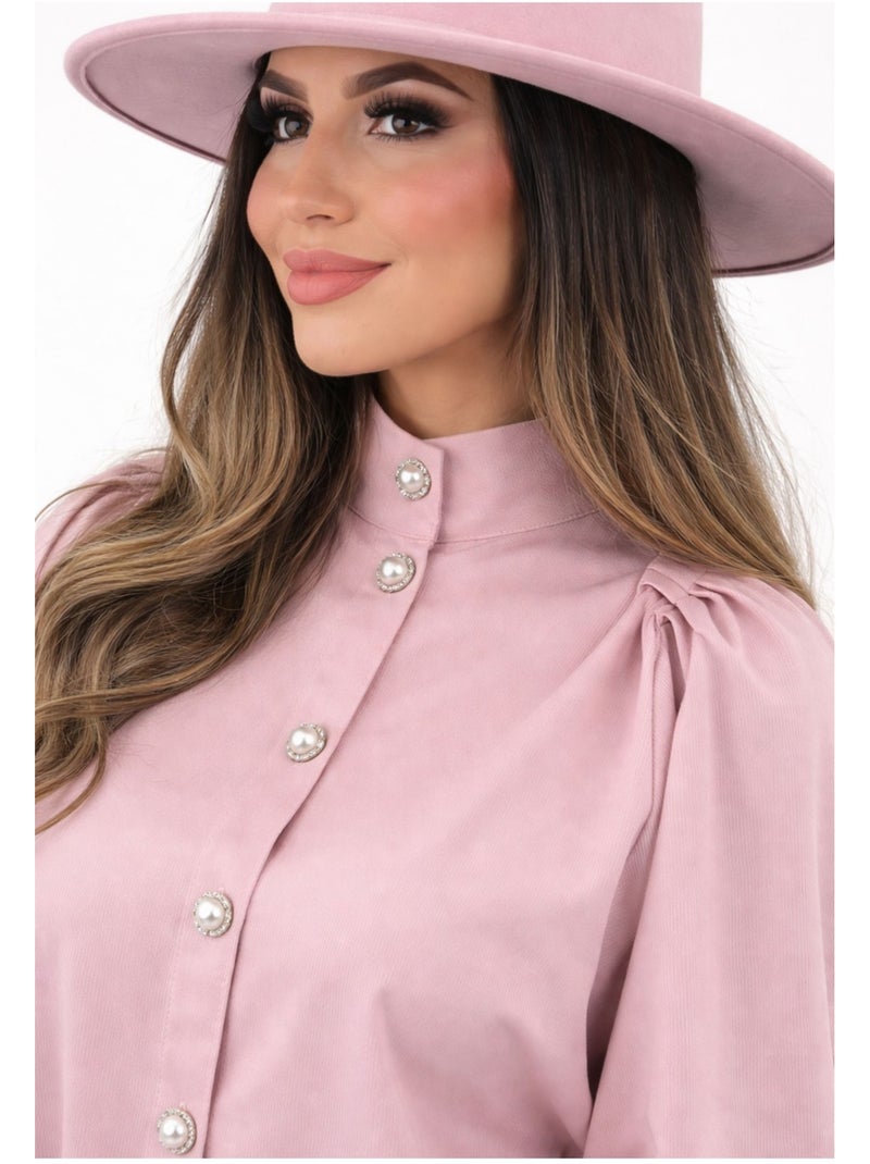 Camisa Kebello Rosa - Kiabi