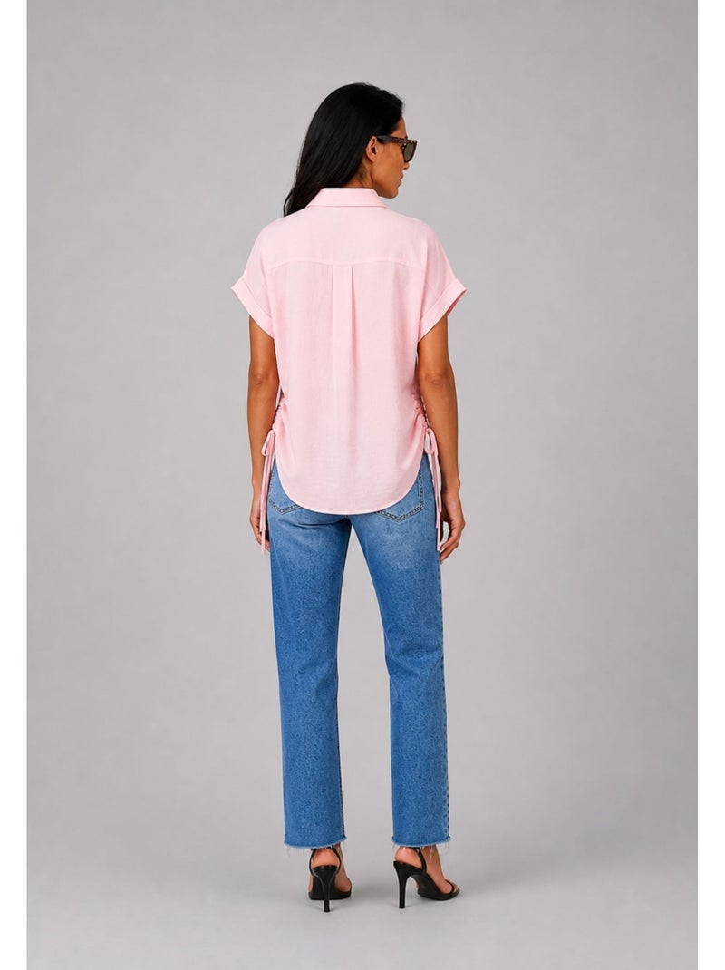 Camisa Kebello Rosa - Kiabi