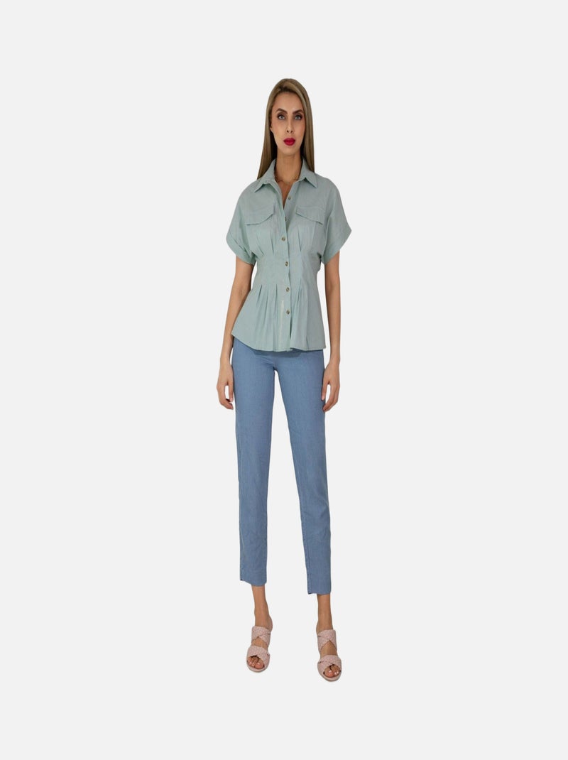 Camisa Kebello Verde - Kiabi