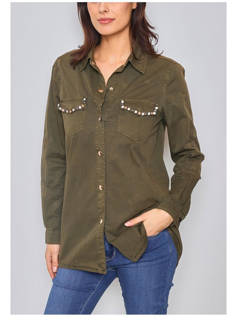 Camisa Kebello Verde - Kiabi