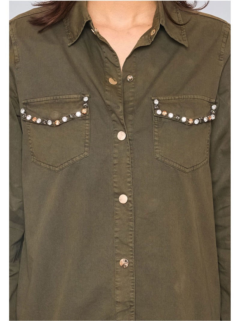 Camisa Kebello Verde - Kiabi