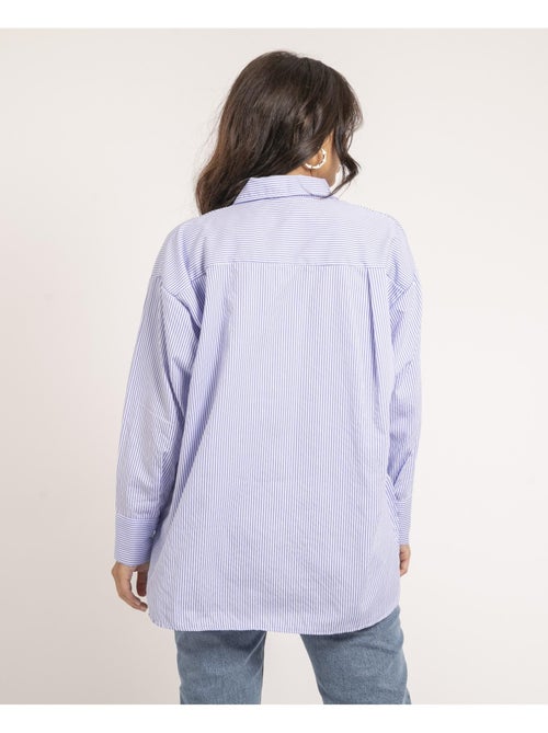 Camisa larga de rayas OLAURE - Kiabi Camisa larga de rayas OLAURE - Kiabi