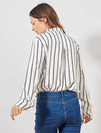 Camisa larga estilo túnica - Kiabi