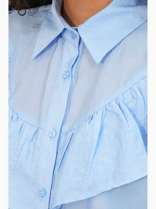 Camisa larga larga texturizada bdart - Kiabi Camisa larga larga texturizada bdart - Kiabi