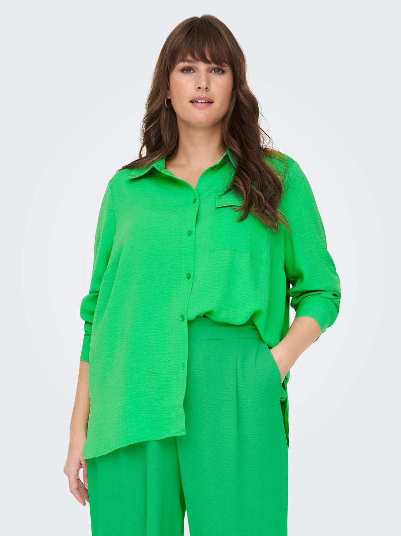 Camisa larga 'Only' VERDE - Kiabi