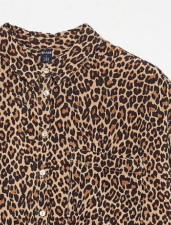 Camisa leopardo - So Easy