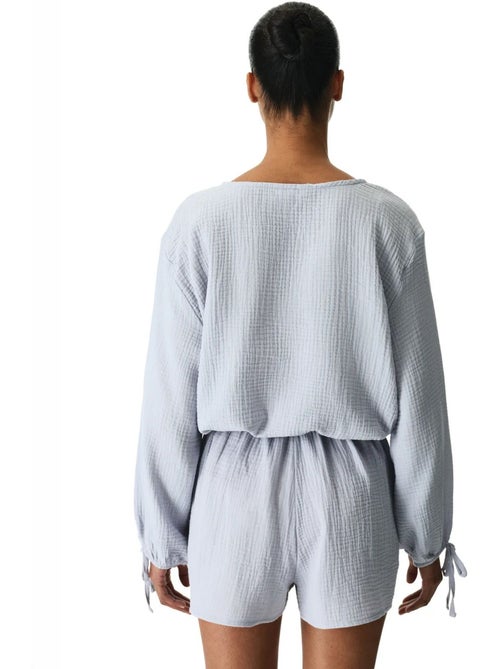 Camisa lessi balloon penti - Kiabi