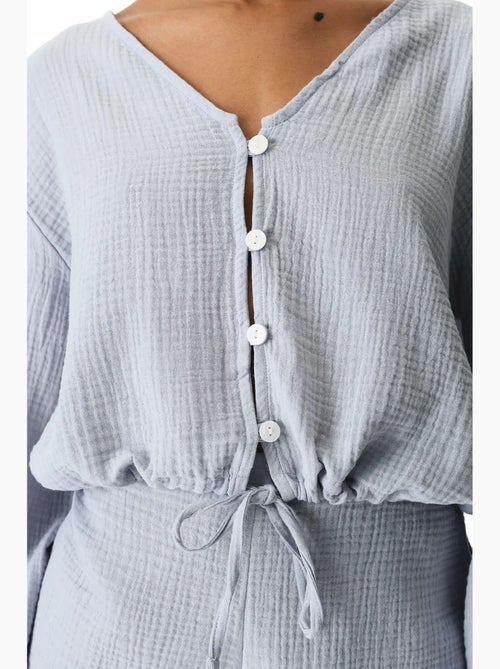 Camisa lessi balloon penti - Kiabi