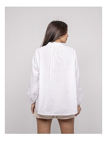 Camisa ligera bordada OLALIE
