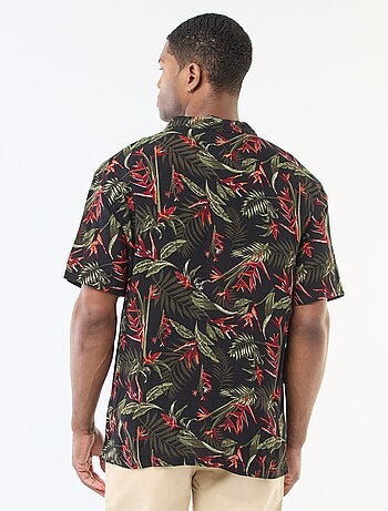 Camisa de manga corta ligera con estampado