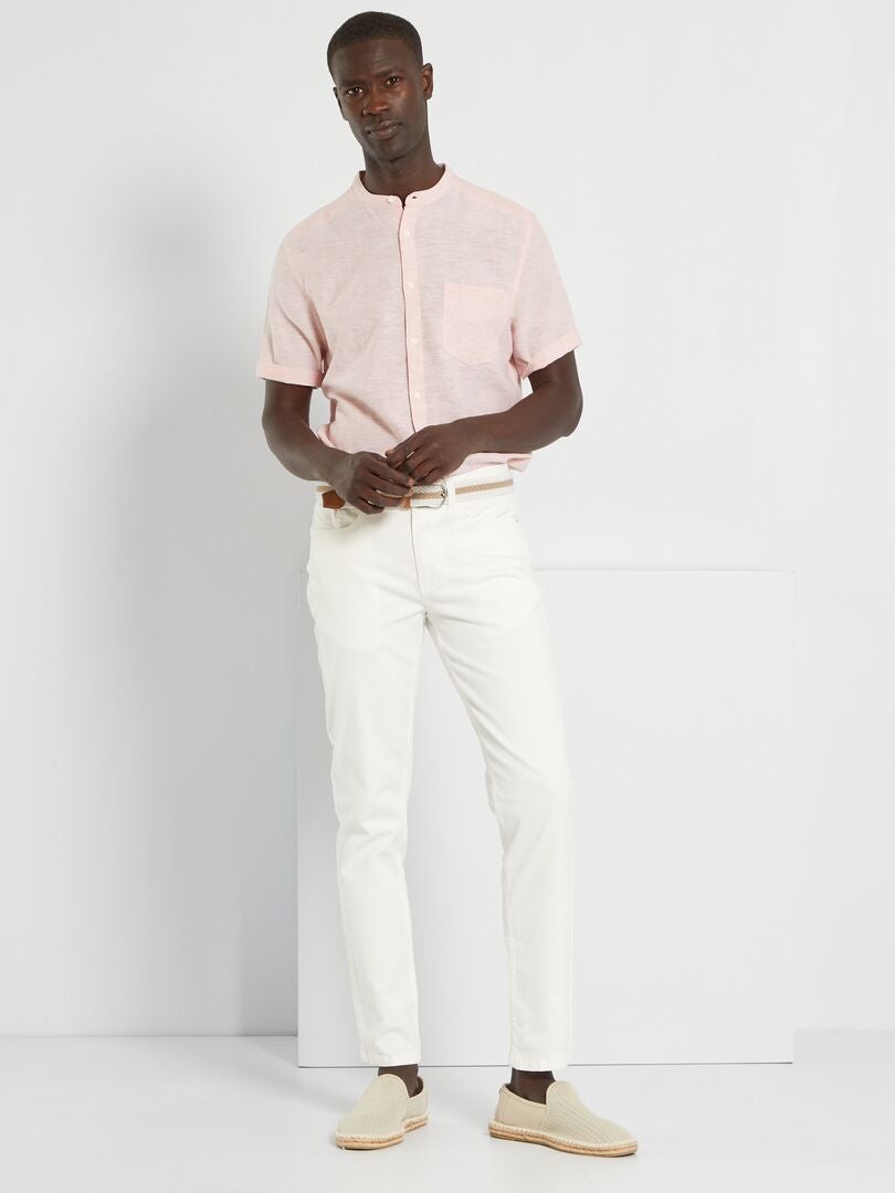 Camisa Lino Camisetas De Marca Para Hombre Ralph Lauren® ES