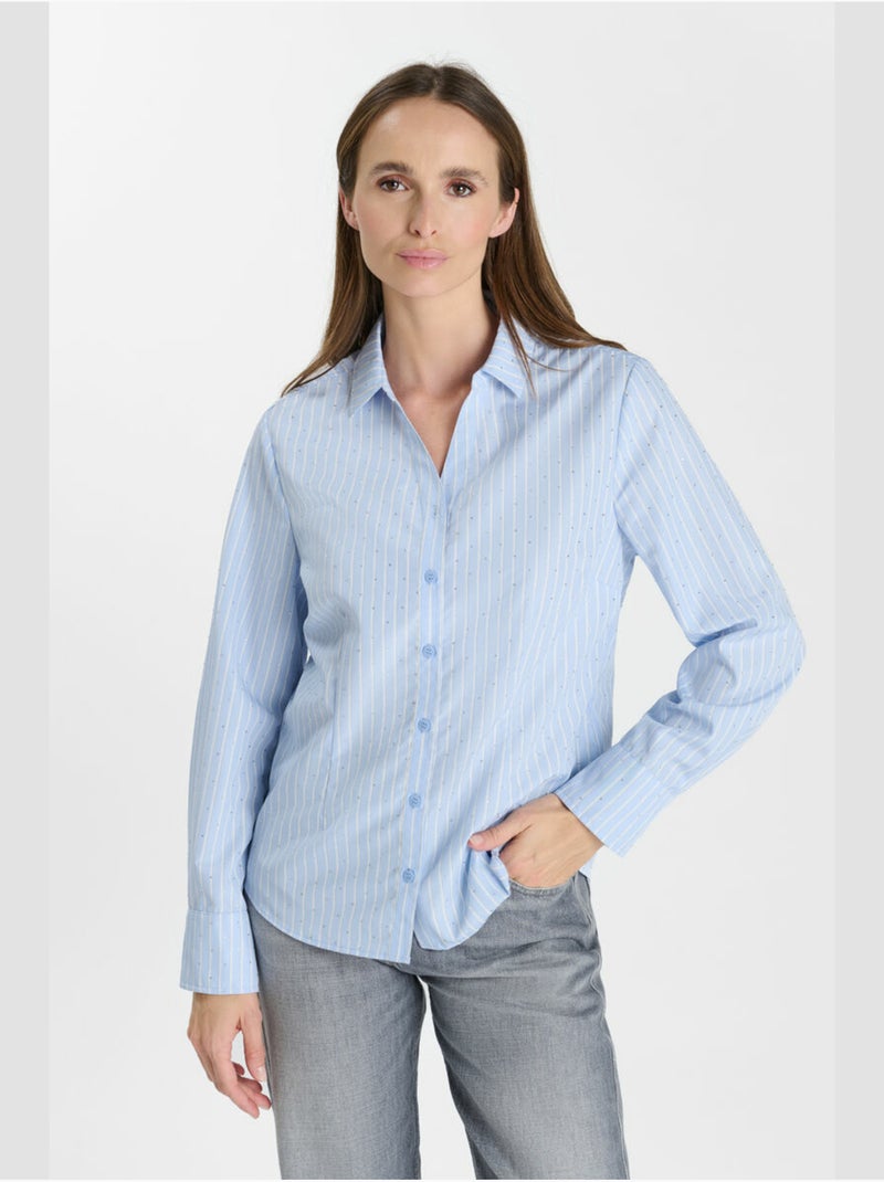 Camisa luina Azul - Kiabi