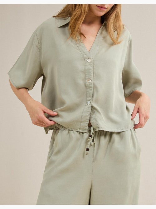 Camisa Lyocell, MO Fashion - Kiabi Camisa Lyocell, MO Fashion - Kiabi