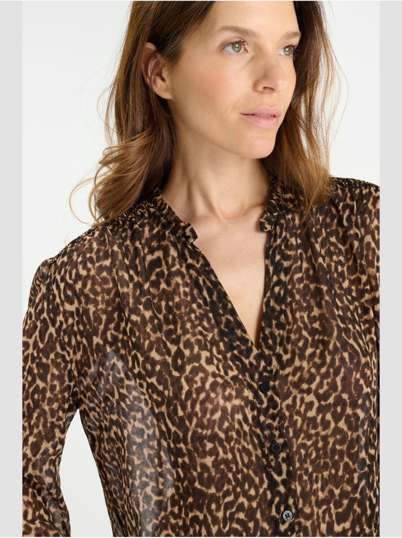 Camisa madis Marrón - Kiabi