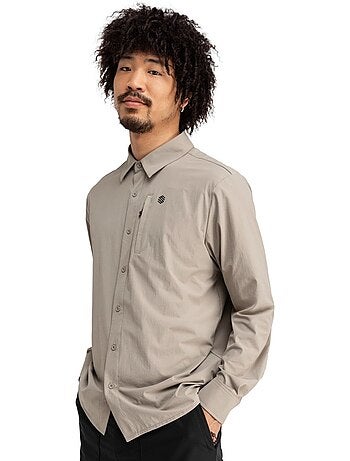 Camisa manga larga montaña hombre senderismo hombre ferrata