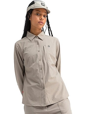 Camisa manga larga montaña mujer senderismo mujer lycian