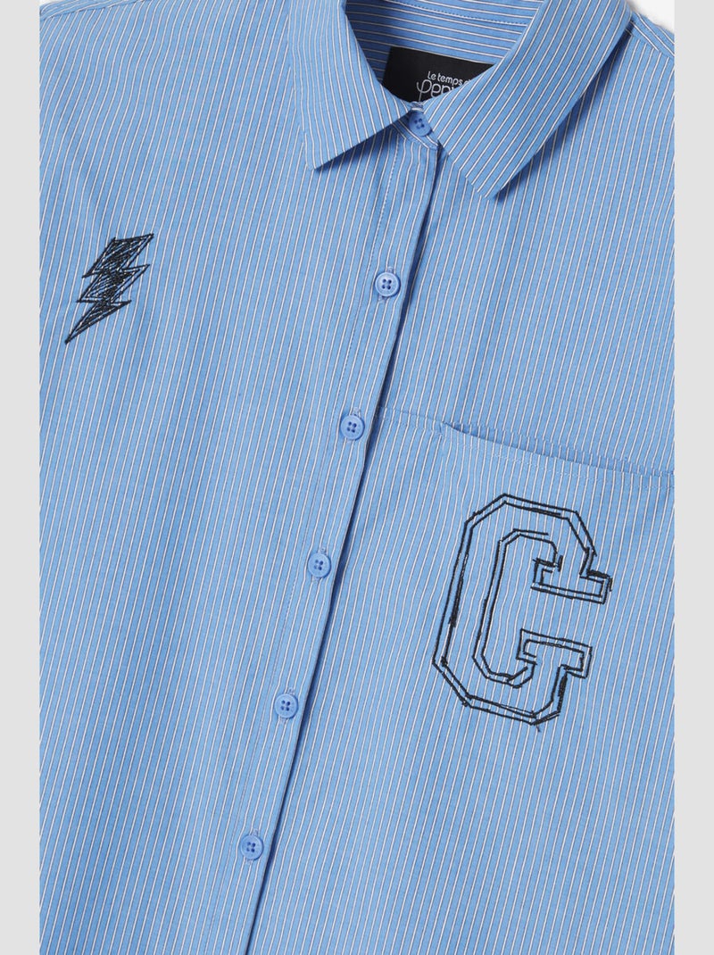 Camisa MATISGI Azul - Kiabi