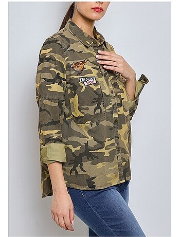 Camisa militar Kebello