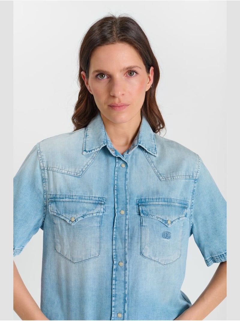 Camisa MONA Azul - Kiabi