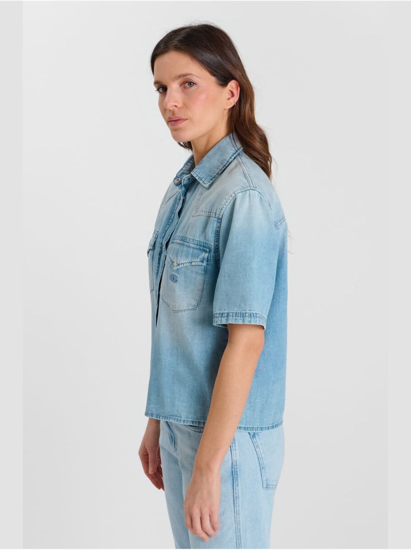 Camisa MONA Azul - Kiabi