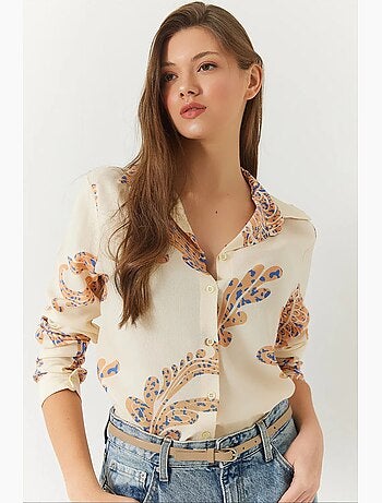 Camisa mujer entallada lucci