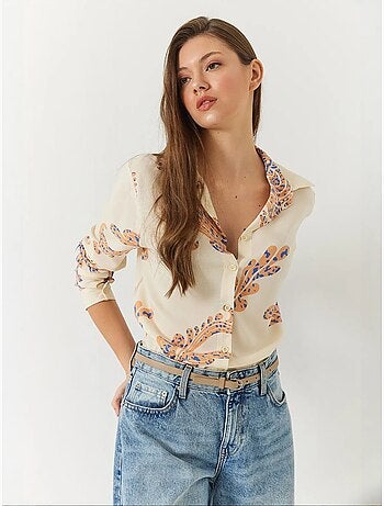 Camisa mujer entallada lucci