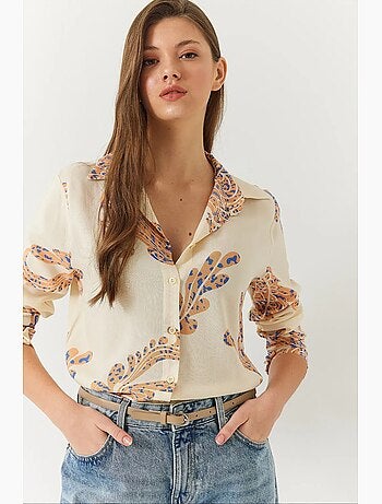 Camisa mujer entallada lucci