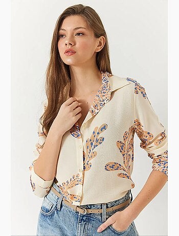 Camisa mujer entallada lucci