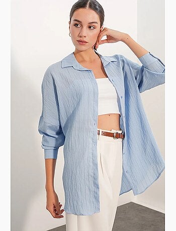 Camisa mujer viscosa nylon bdart