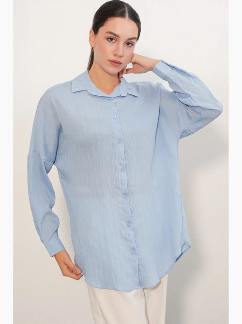 Camisa mujer viscosa nylon bdart - Kiabi