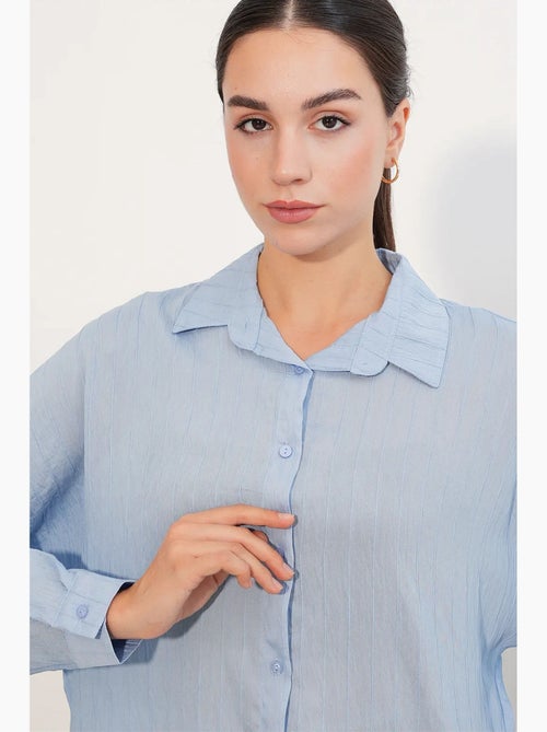 Camisa mujer viscosa nylon bdart - Kiabi