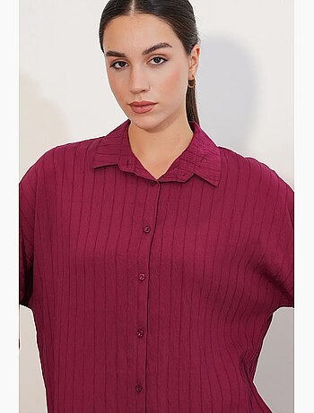 Camisa mujer viscosa nylon bdart
