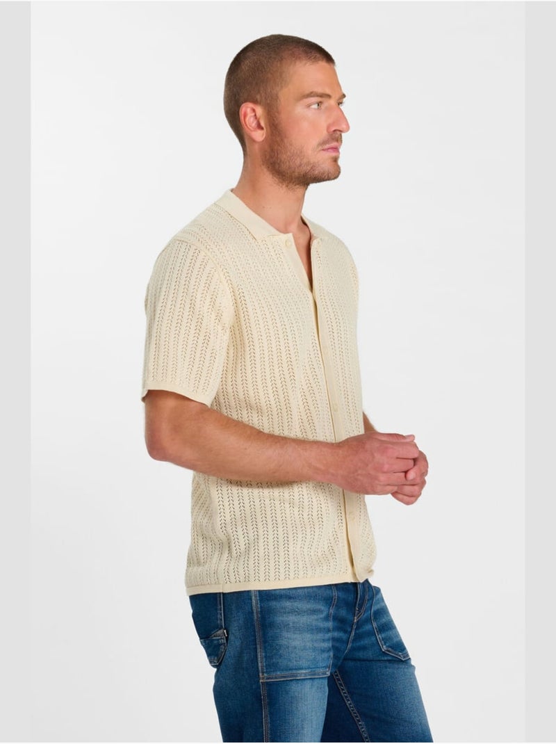 Camisa NELAN Beige - Kiabi
