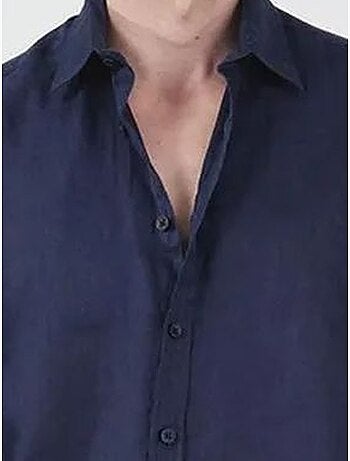 Camisa oversize abotonada con cuello camisero giesto
