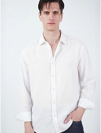 Camisa oversize abotonada con cuello camisero giesto