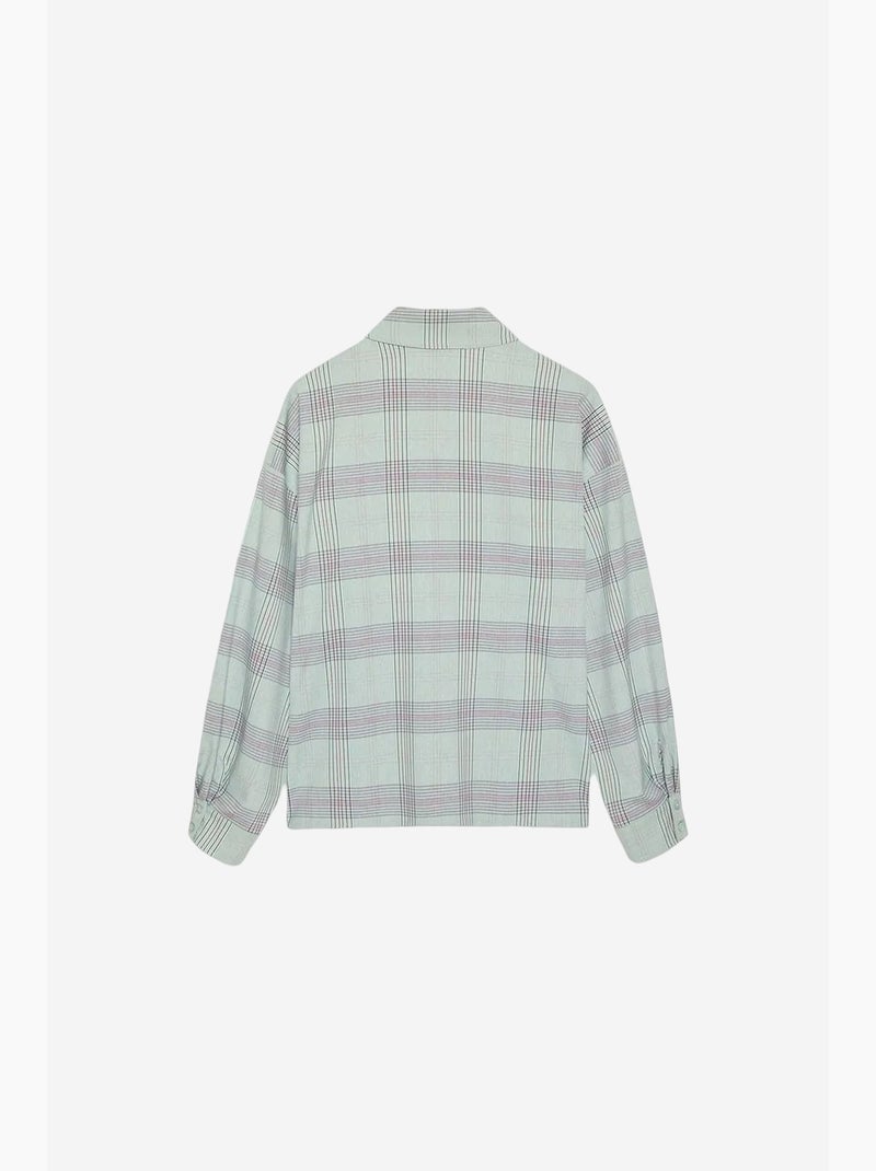 Camisa oversize de cuadros tejida dilvin Multicolor - Kiabi