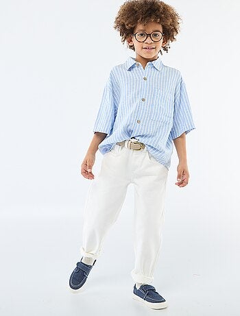 Camisa oversize de rayas