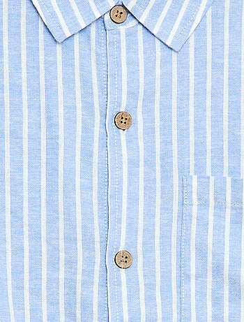 Camisa oversize de rayas