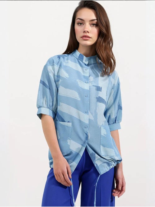 Camisa oversize estampada bdart - Kiabi Camisa oversize estampada bdart - Kiabi