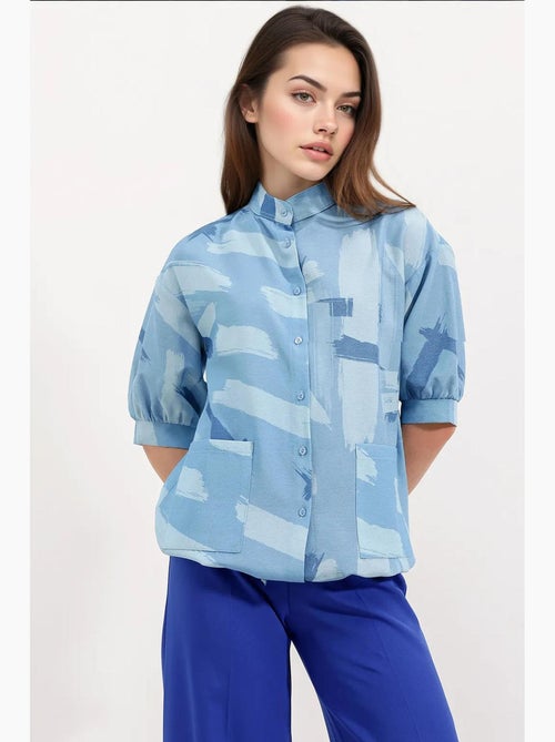 Camisa oversize estampada bdart - Kiabi Camisa oversize estampada bdart - Kiabi