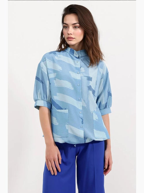 Camisa oversize estampada bdart - Kiabi Camisa oversize estampada bdart - Kiabi