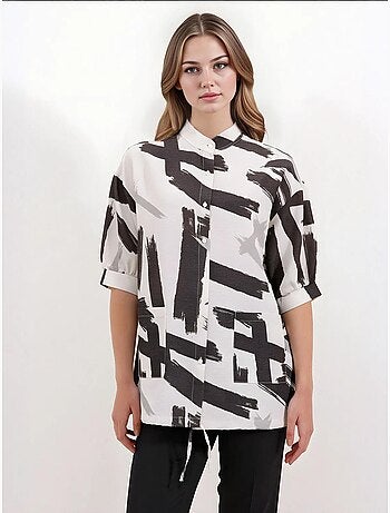 Camisa oversize estampada bdart