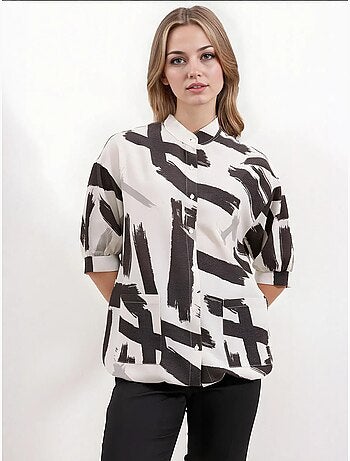 Camisa oversize estampada bdart