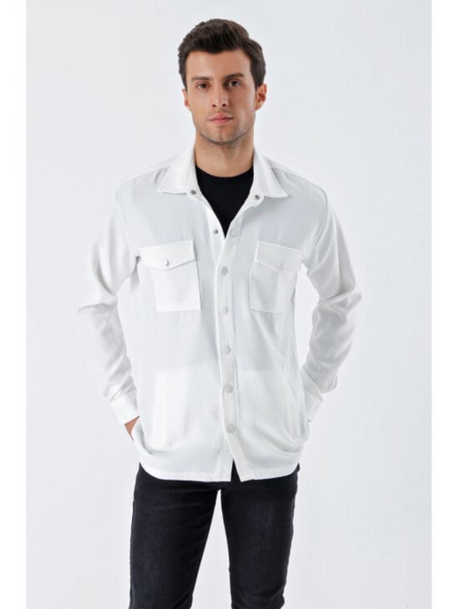 Camisa oversize para hombre - Kiabi
