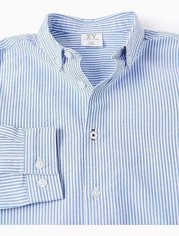 Camisa oxford a rayas
