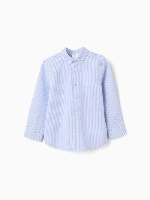 Camisa oxford a rayas - Kiabi