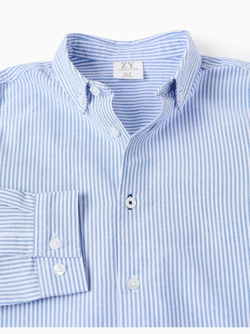Camisa oxford a rayas - Kiabi