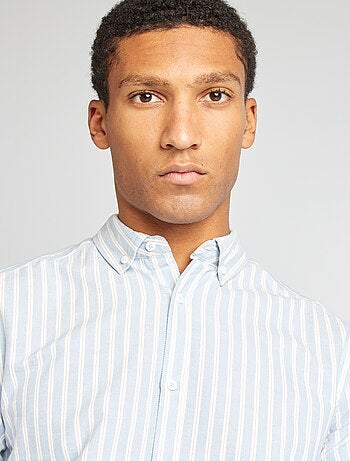 Camisa oxford estampada
